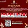 Pilkada Seruyan, KPU Umumkan 4 Paslon Memenuhi Syarat