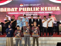 KPU Sukses Gelar Debat Publik Kedua Paslon Pilkada Seruyan