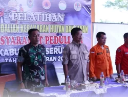 Pj Bupati Seruyan : Semua Harus Ikut Berperan Aktif Dalam Pengendalian Karhutla