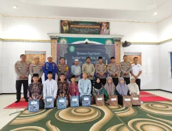 Kapolres Seruyan Bagikan Alat Perlengkapan Salat Ke Panti Asuhan YKSPA Al Mustaghfirin