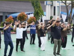 Bupati Barito Utara Ajak ASN Membiasakan Pola Hidup Sehat dan Berolahraga 