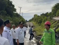 Pastikan Infrastruktur Jalan Benangin kembali Optimal, Tim Pemkab Barut Lakukan Hal Ini 