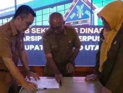 Sekretaris Dinas Kearsipan dan Perpustakaan Barito Utara Resmi Berganti