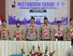 Buka Muscab X Pramuka Barito Utara, Bupati H. Shalahuddin Harapkan Hal Ini