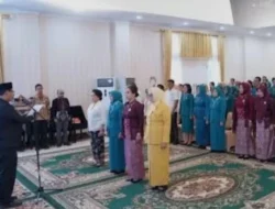 Empat Organisasi Perempuan Resmi Dilantik, Bupati Barito Utara Sampaikan Hal Ini