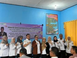 Percepat Implementasi SPBE Sektor Perizinan, DPMPTSP Barito Utara Sosialisasi Aplikasi MantapBEH dan Si Saluang di Lahei