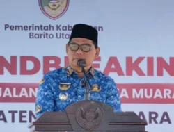 Groundbreaking Pelebaran Jalan dalam Kota Muara Teweh, Bupati H. Shalahuddin Tekankan Hal Ini 