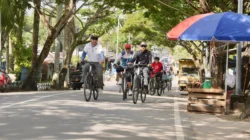 Menjaga Kebugaran Fisik, Bupati Gowes Bersama Jajaran Pemkab Barito Utara 